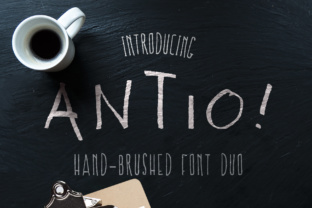 Antio! Duo: A Playful Creative Font Pairing