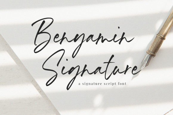 Benyamin Signature: The Handwritten Font That Feels Like a Personal Note