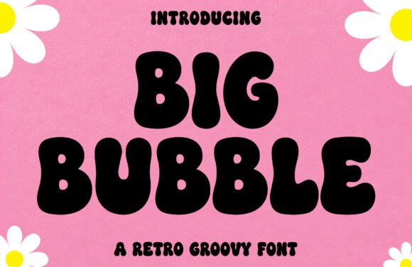 Big Bubble: Capturing Groovy 70s Nostalgia in Modern Design