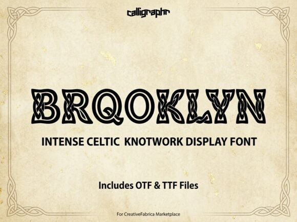 Brooklyn: A Display Typeface for Bold Visual Statements