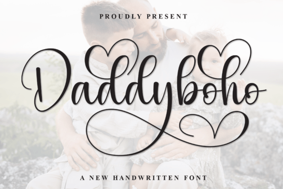 Daddyboho: The Handwritten Font for Family-Centered Design