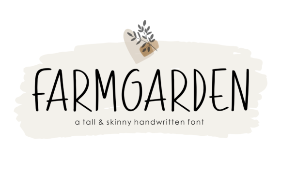 Farmgarden: The Handwritten Font for Modern Branding