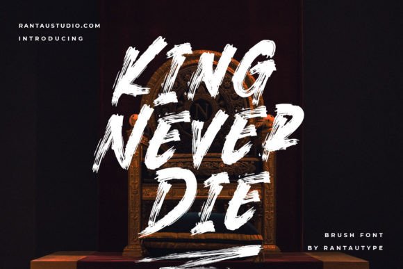 Kingneverdie: The Modern Font for Bold, Unforgettable Designs