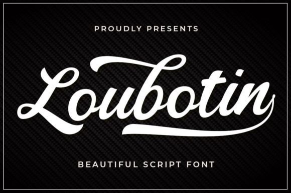Loubotin: The Vintage Script Font for Modern Branding