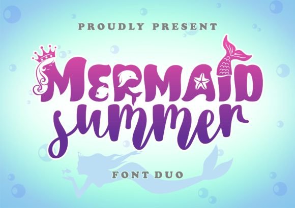 Mermaid Summer Duo: Infusing Coastal Charm Into Your Designs