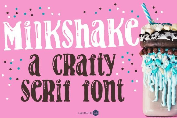 Milkshake Family: A Sweet Treat for Your Design Projects