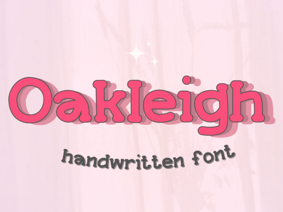 Oakleigh: Where Handwritten Charm Meets Modern Design Versatility