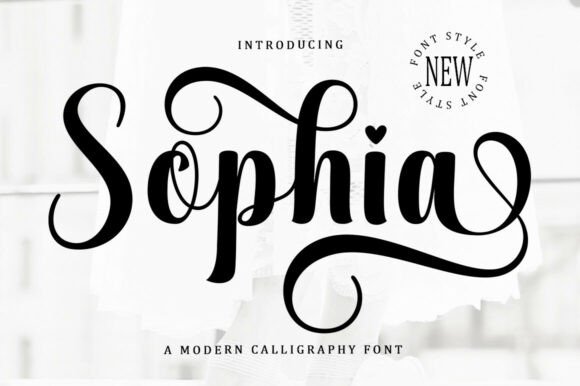 Sophia: A Modern Calligraphy Font with a Playful Heart