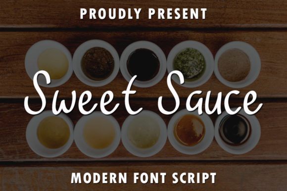 Sweet Sauce: A Handwritten Font for Creative Projects