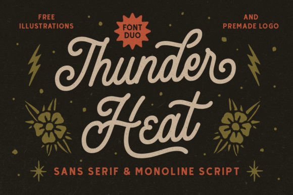 Thunder Heat Duo: A Font Pairing That Balances Character and Clarity