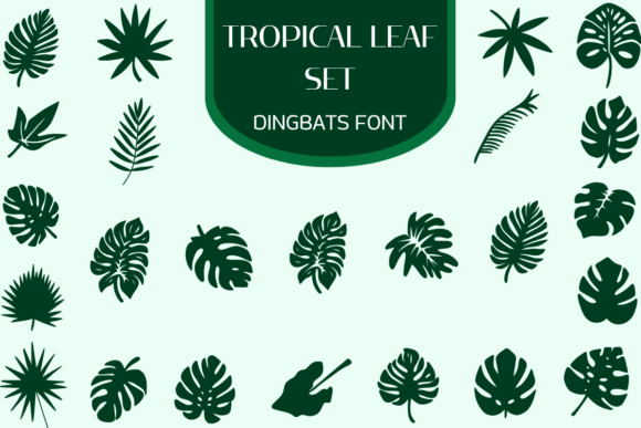 Tropical Leaf Set: Instant Botanical Flair
