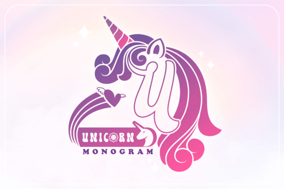 Unicorn Monogram: Crafting a Brand with Whimsical Flair