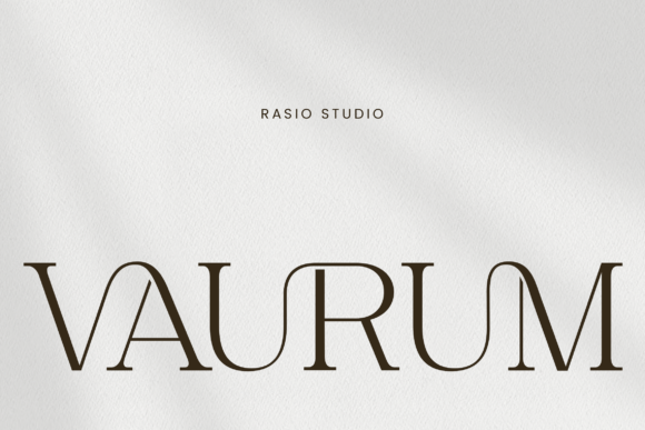 Vaurum: The Refined Serif for Modern Luxury
